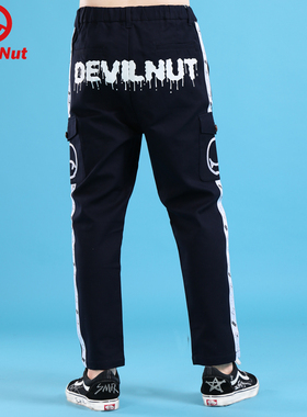 DEVIL NUT潮牌 恶魔 贴织带圆点迷彩 男款 主 ASX