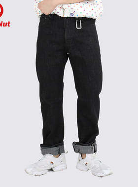 DEVIL NUT恶魔 潮牌 男款 牛仔裤 BIB ATW