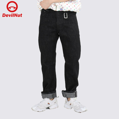 DEVIL NUT恶魔 潮牌 男款 牛仔裤 BIB ATW