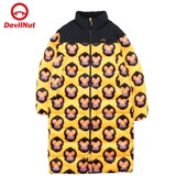 DEVIL 猴哥 ANT NUT潮牌恶魔无性别情侣保暖拼接撞色羽绒服 DNFC