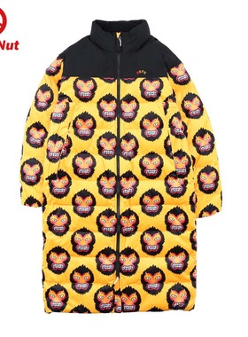 DEVIL NUT潮牌恶魔无性别情侣保暖保暖拼接撞色羽绒服-DNFC ANT