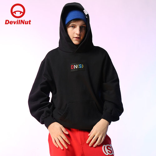 DEVILNUT卫衣恶魔秋季新款黑色