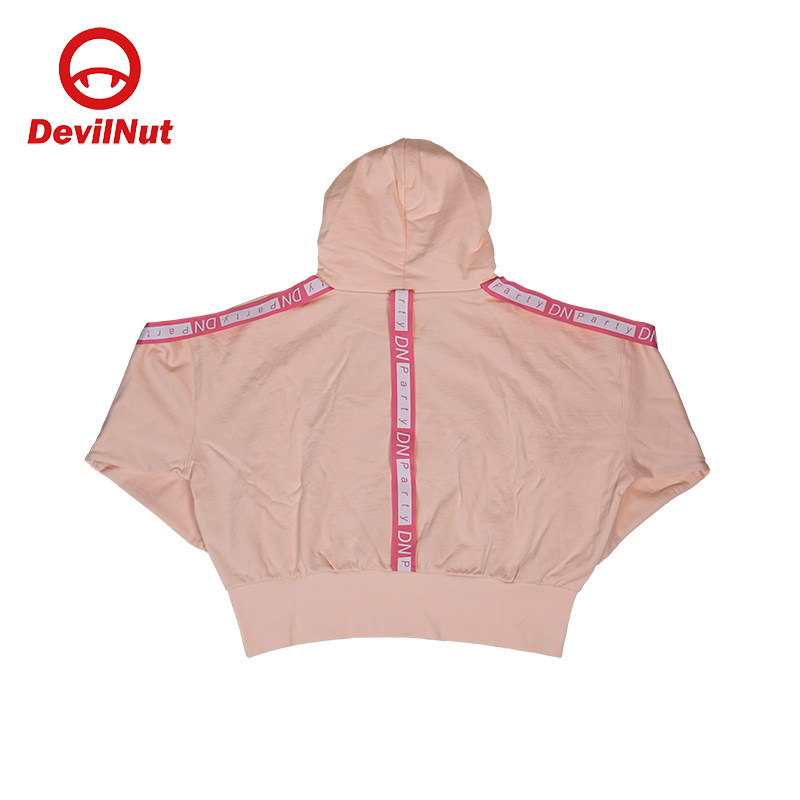 DEVILNUT街头宽松连帽卫衣