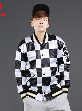 DEVIL NUT恶魔 潮牌大圆领 棒球衫 男款 棉服 BIB AFV