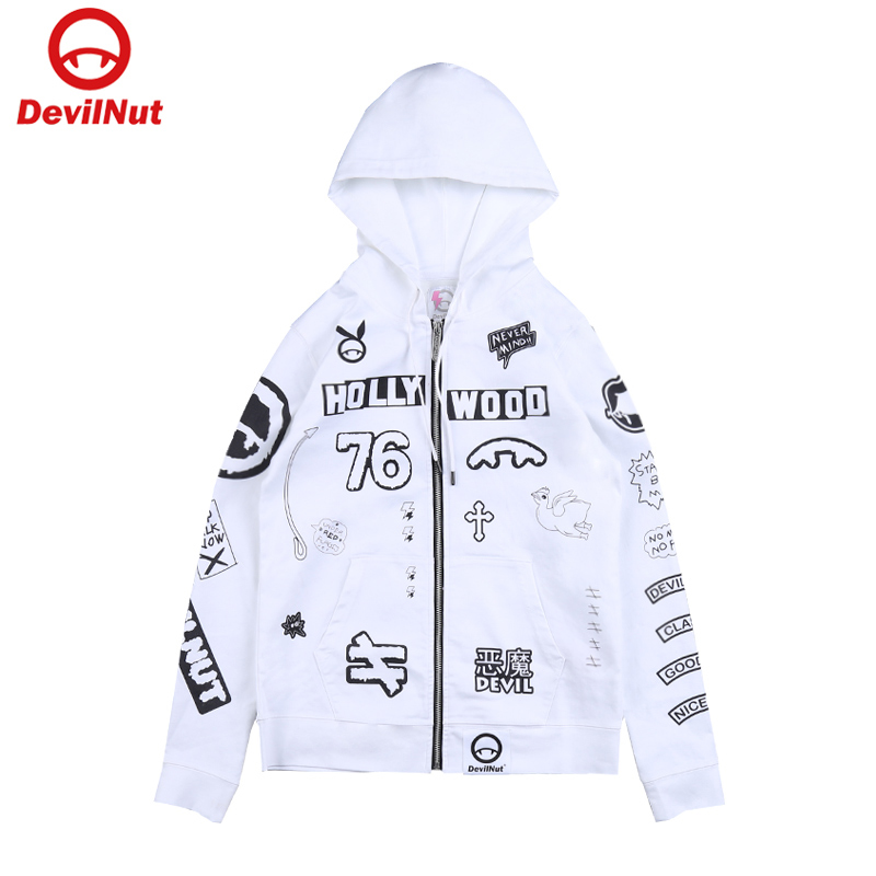 潮牌女式太阳花流感夹克