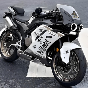 适用春风500SR贴纸拉花版画车身防水反光保护装饰贴改装配件套装