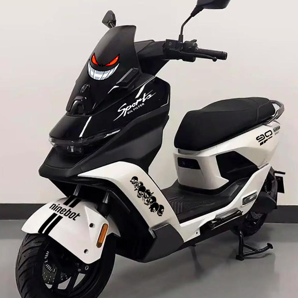 适用九号M95M5Nzmix车头拉花