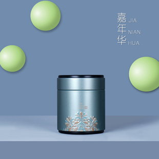 新款小号一两二两茶叶罐茶罐中式复古风茶叶密封罐便携迷你包装盒