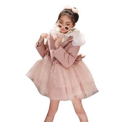 奇米迪冬季女童羽绒服