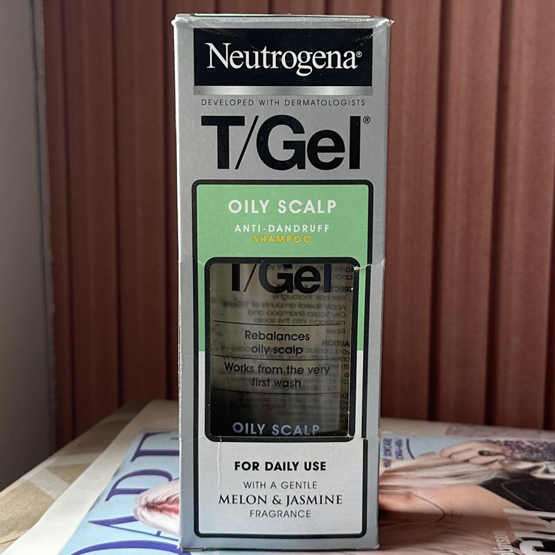 现货英版neutrogena tgel露得清水杨酸洗发水煤焦油去屑止痒控油
