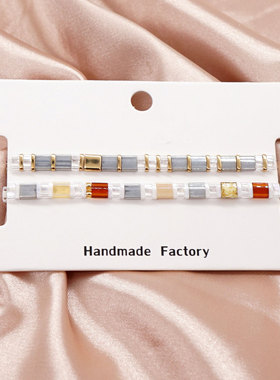 MLGM玻璃女小众轻奢小手链包邮