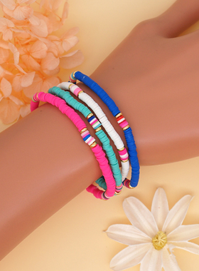 小众ins原创软陶学生礼物手串