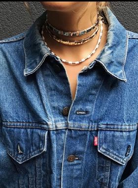 欧美小众设计锌合金ins首饰品