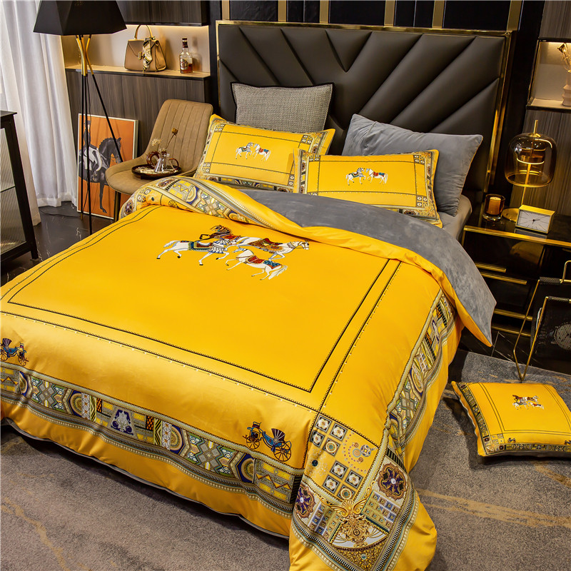 A类高级感宝宝绒冬季水晶绒四件套珊瑚绒床笠法兰绒床单被套床品