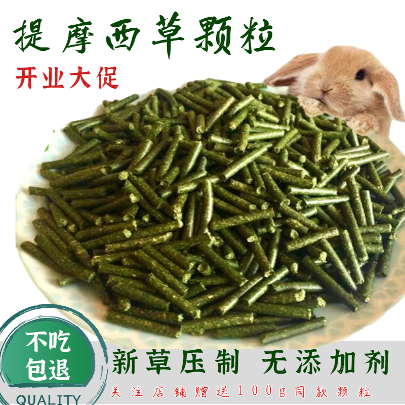 提摩西草荷兰猪纯草饲料干净卫生