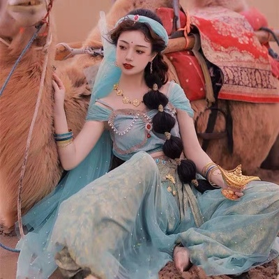 茉莉公主2023春棉麻敦煌沙漠