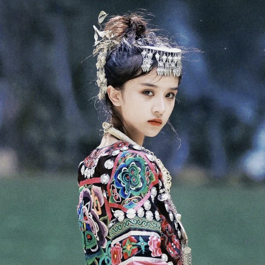 哈尼族苗疆少女子发簪苗族头饰异域民族风下蛊配饰汉元素苗银配饰