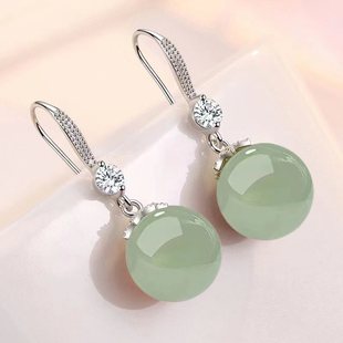 正品S999足银耳环新款爆款高级感上档次耳饰气质百搭时尚大气耳坠