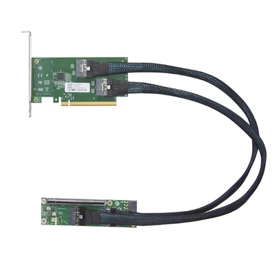 PCIE4.0X16显卡延长转接卡线