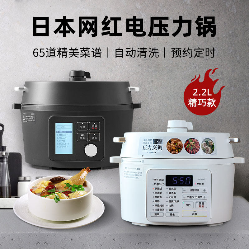 3日本爱丽思电压力锅家用小型智能高压锅煲饭炖汤爱丽丝多功能火锅