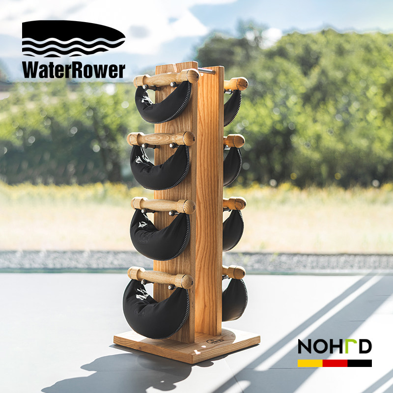 WaterRower德国进口健身器材家用练臂力哑铃壶铃瘦臂甩铃塔