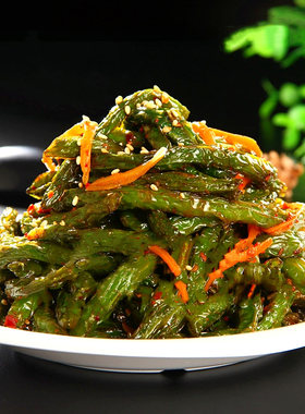 佳木斯新鲜冷面馆拌菜拌豆角150g东北特产鲜族凉拌菜满4份包邮