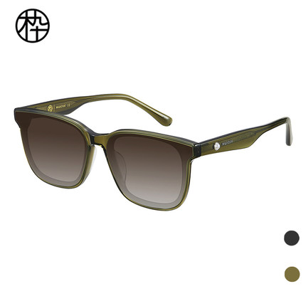 木九十专柜正品MJ12SM1561时尚大方框板材飘面镜片墨镜时尚造型