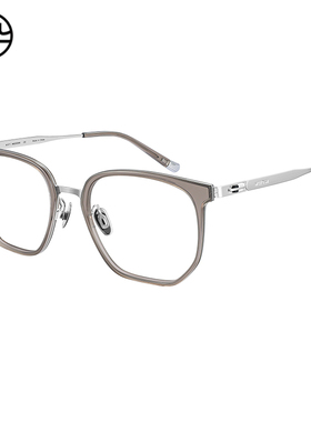 木九十眼镜框MJ12FM1055时尚造型多边形眼镜框架男女白领学生近视