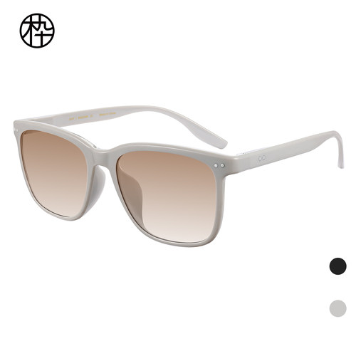 木九十专柜正品MJ11SN1507方框太阳镜时尚造型墨镜浅色镜片氛围感