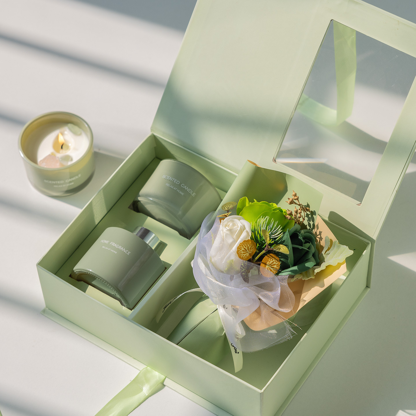 香薰礼盒生日礼物女孩子朋友学生党实用型女士高档感创意香水礼盒