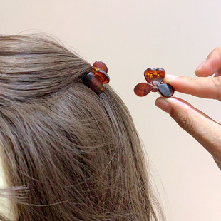 简约迷你小号抓夹女前额刘海发夹碎发鲨鱼夹子公主头侧边发卡发饰