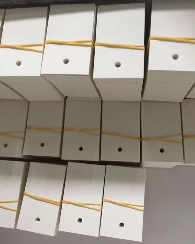 服装吊牌 衣服价格标签 通用空白小卡片现货 空白吊牌5*3cm1000张