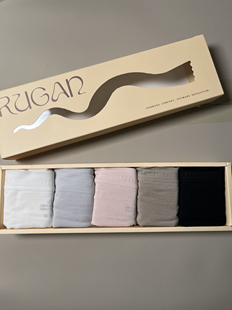 和美家如感系列 50S兰精莫代尔女士内裤五条装