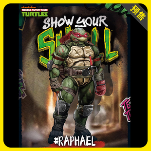 【预售】棒模玩 HEATBOYS 火仔动漫 忍者神龟  拉斐尔 人偶手办