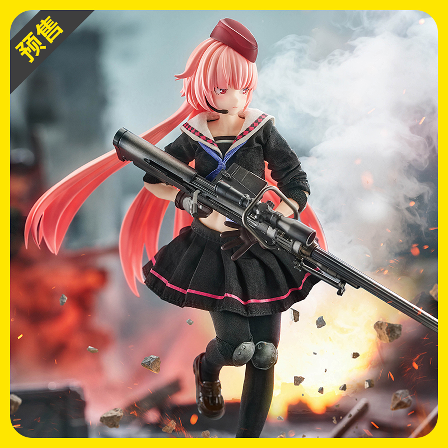 【定金】HASUKI PA011 少女前线 NTW-20 1/12可动人偶手办