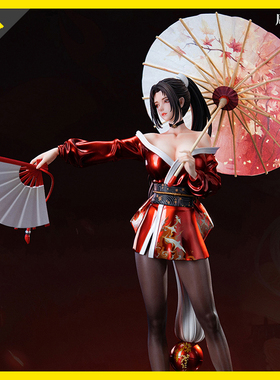 【定金】BearPanda x SNK正版授权 不知火舞 周年款 1/4 手办摆件