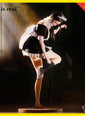 【现货】棒模玩 She is real Lou LL 1/6 女仆 超写实 手办摆件