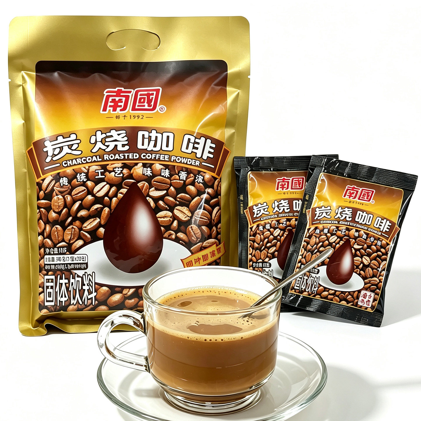南国特产三合一速溶咖啡