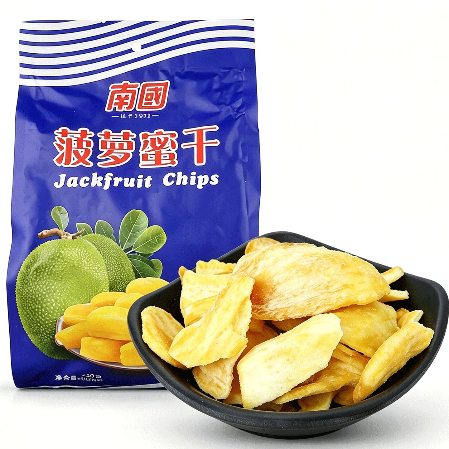 海南特产食品 南国菠萝蜜干250g 袋 酥脆风味热带蔬果干零食小吃