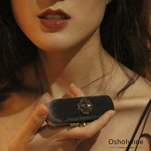 005 独家原创复古风欧美口红首饰盒收纳盒送女友礼物 Osholynne