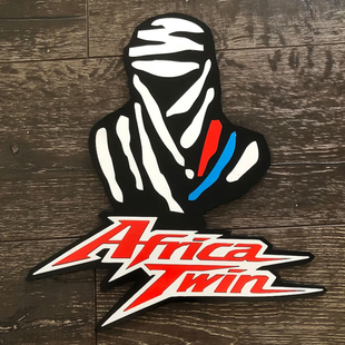 定制贴纸适用于达喀尔本田Africa Twin非双CRF1000定制标志贴7087