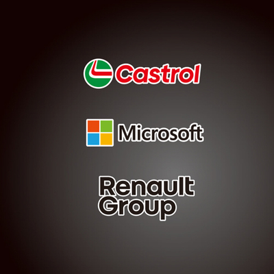 MOTOGP和F1车队赞助商LOGO车贴卡丁车赛车贴纸 6360