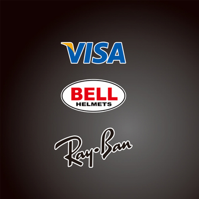 MOTOGP和F1车队赞助商LOGO车贴卡丁车赛车贴纸 6373