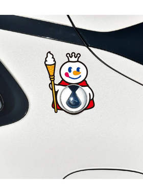 汉魂贴纸腾势汽车蜜雪冰城Z9GT车标组合体N9 N8L Z7 LOGO车贴6297