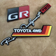 适用用丰田四驱GR立体贴TRD立体3D汽车贴纸 267 可定制