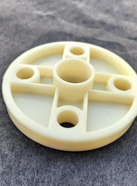 【高强度】淡黄色国标塑料ABS法兰片 DN15/20/25/32/40/50/65