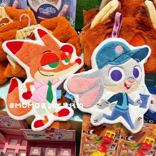 miniso名创优品疯狂动物城朱迪尼克擦手巾可爱挂式吸水厨房抹手巾