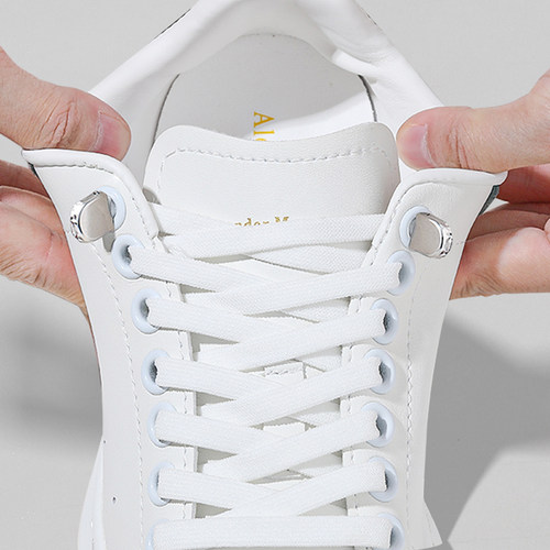 小白鞋带懒人神器免系绑弹力