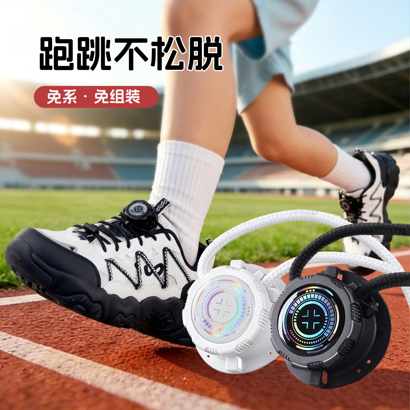 【3岁也会用】一拧即紧/跑跳不松图片