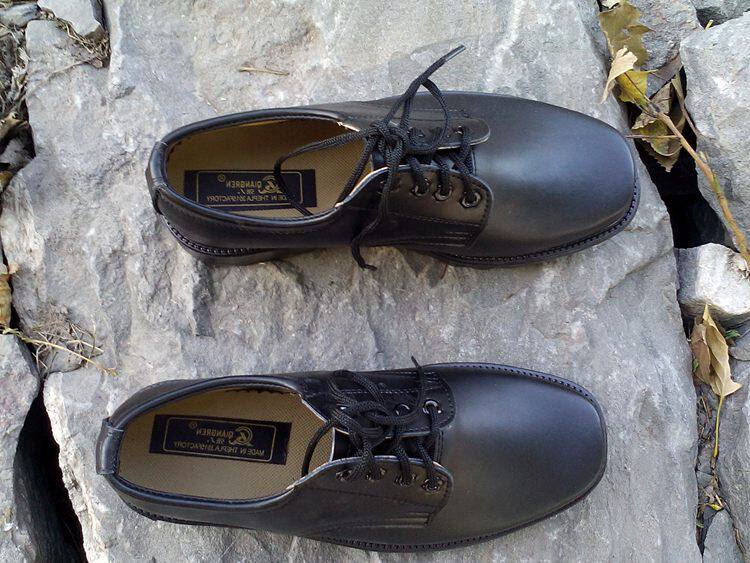 Bottes militaires en cuir - porter - Ref 1399728 Image 3